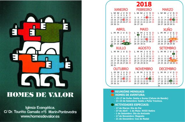 Calendario Homes de Valor 2018[1218]